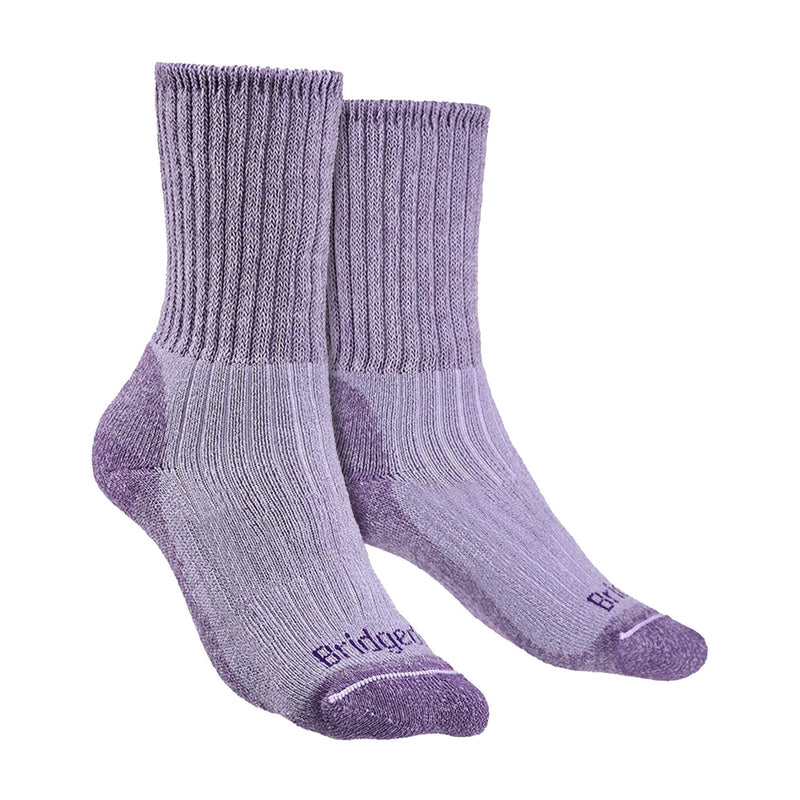 1 Pack Ladies Hiking Midweight Merino Wool Cushioned Boot Socks