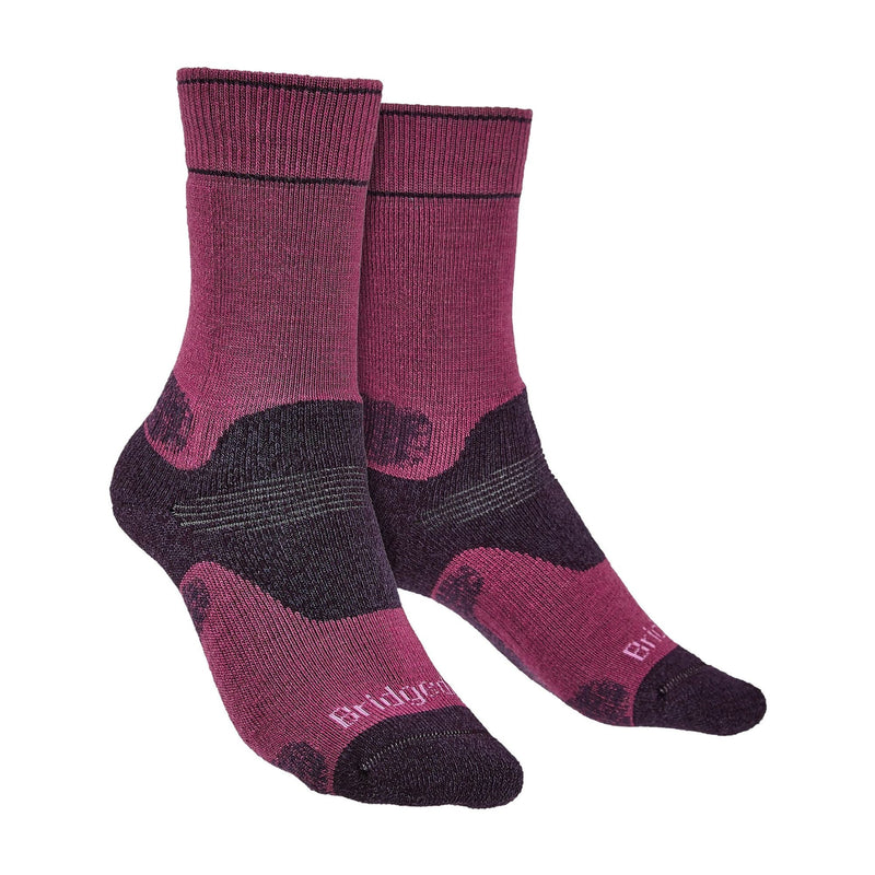 1 Pack Ladies Hiking Midweight Merino Wool Boot Socks