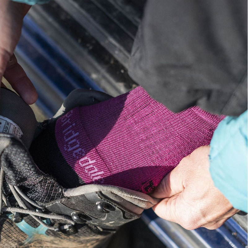 1 Pack Ladies Hiking Lightweight Merino Wool Boot Socks