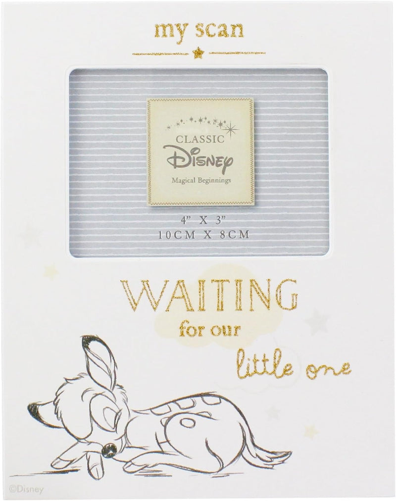 Disney Magical Beginnings Frame 4" x 3" Baby Scan - Bambi