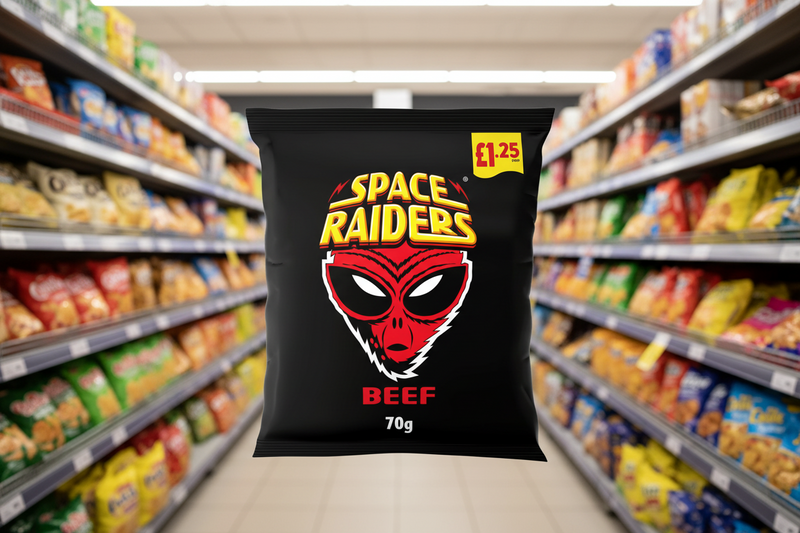 20 x Kp Space Raiders Beef - 70GM