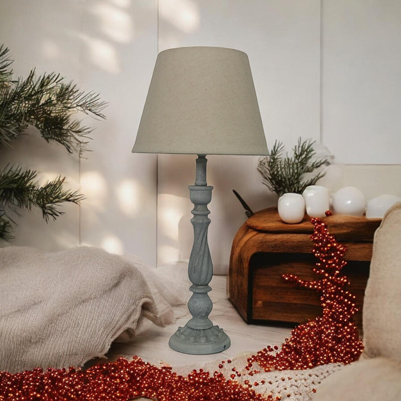 54CM LAMP AND SHADE