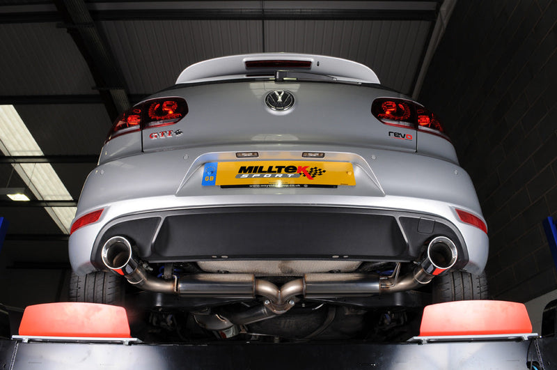 Milltek Sport - Cat Back Exhaust (Multiple Options) - VW Golf MK6 GTi