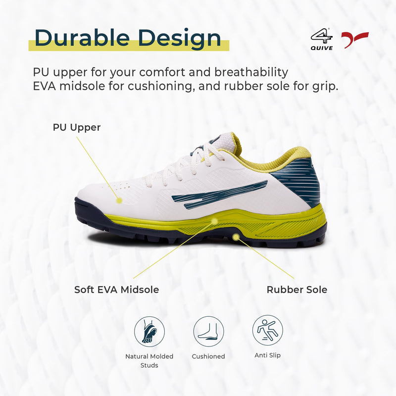 QUIVE SEGA Parker R07 Cricket Shoes