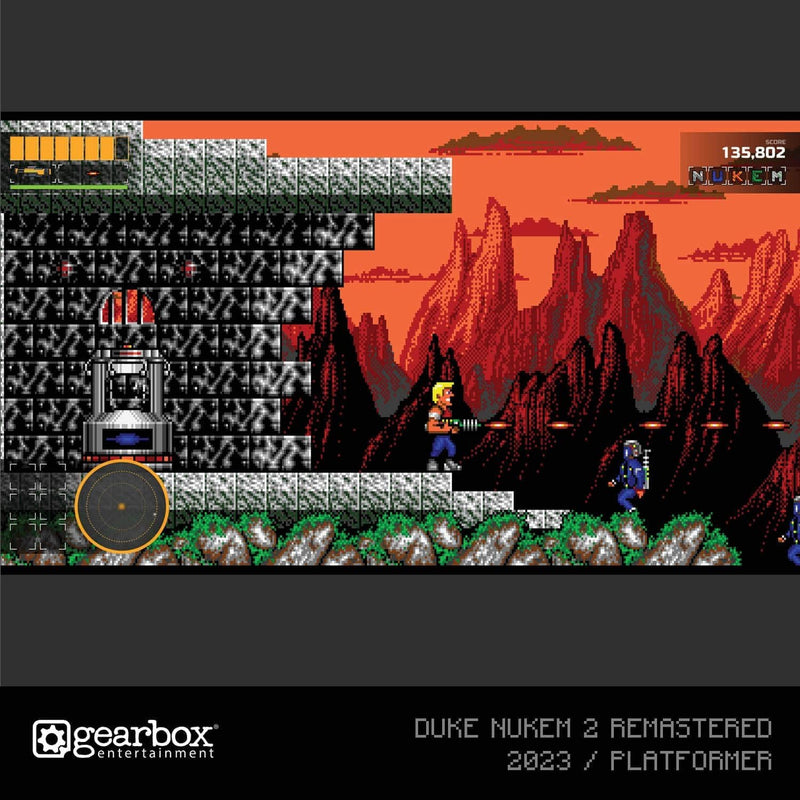 BLAZE Evercade Red Cart 33 – Duke Nukem Col. 1