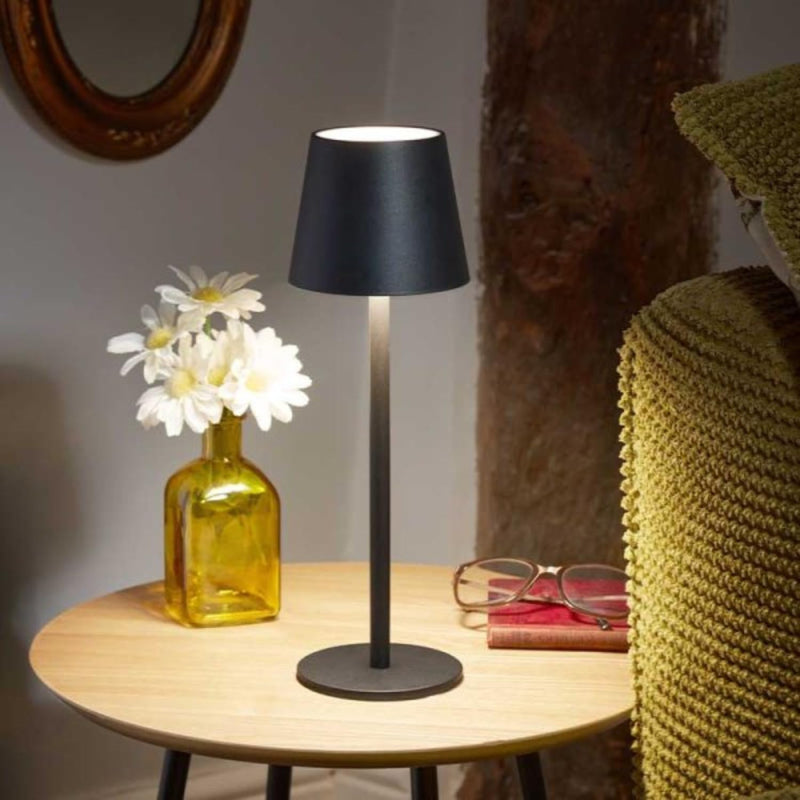 Onyx USB Rechargeable Table Lamp