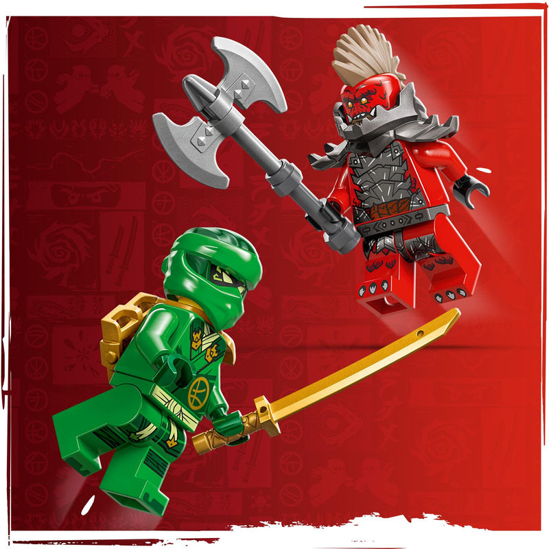 Lego Ninjago 71829 Lloyd's Green Forest Dragon Playset for Ages 6 & Up