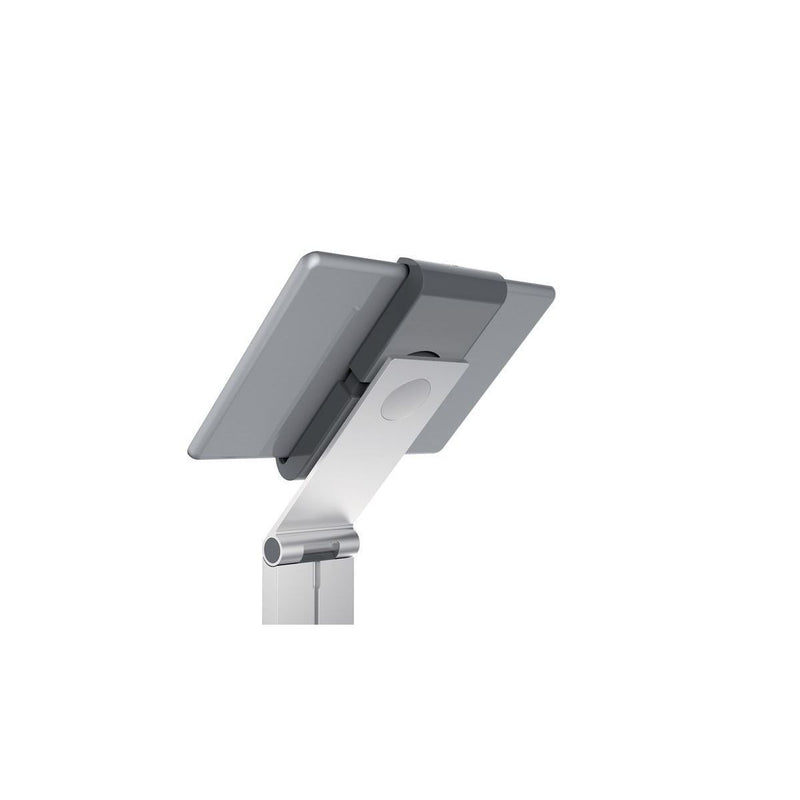 Durable Aluminium Tablet Holder iPad Floor Exhibition Stand | Rotates & Locks