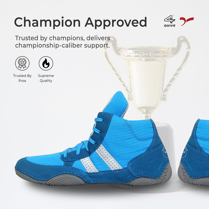 SEGA QUIVE Ring High-Top Wrestling & Boxing Shoes