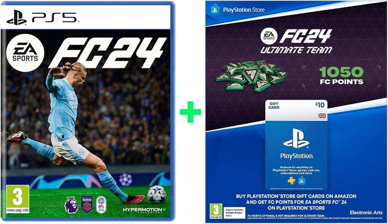 EA SPORTS FC 24 PS5 Video Game English Sports Football Multiplayer PEGI 3 | 2024