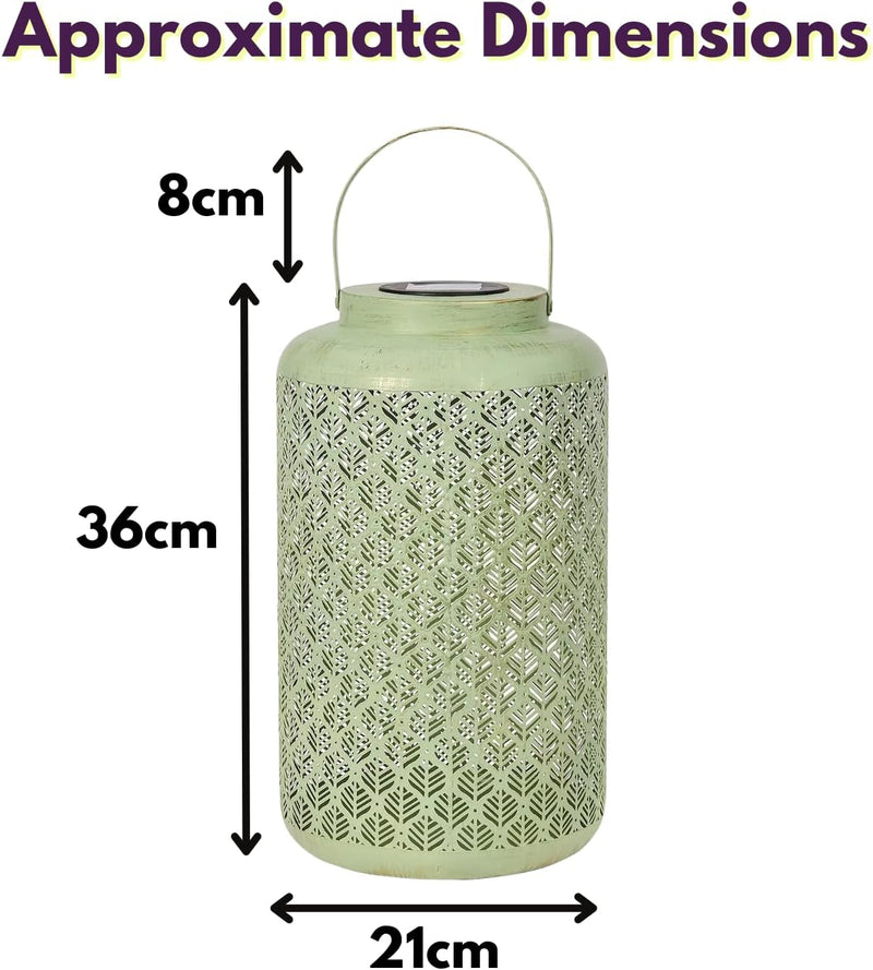 Turkish Style Solar Lantern with Warm White LED
