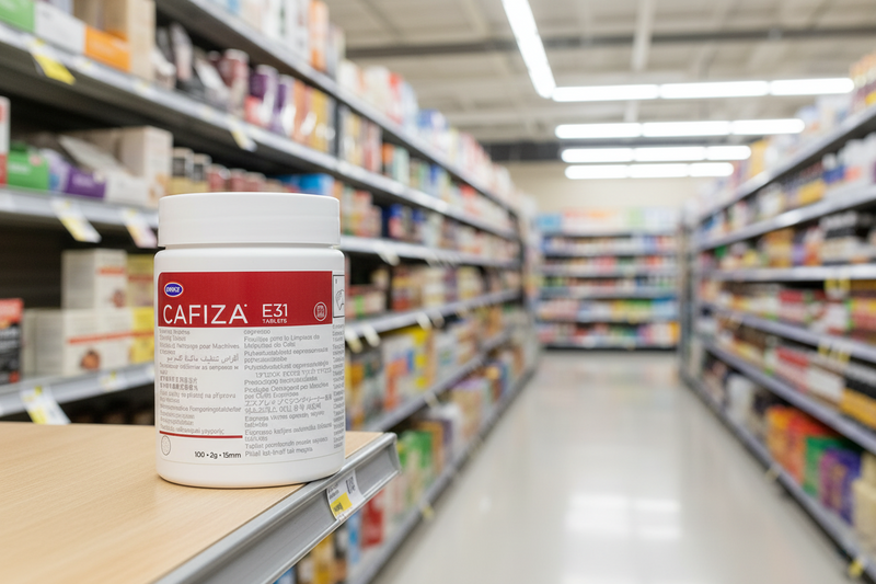 100 X Cuppa Cafiza Detergent Tablets