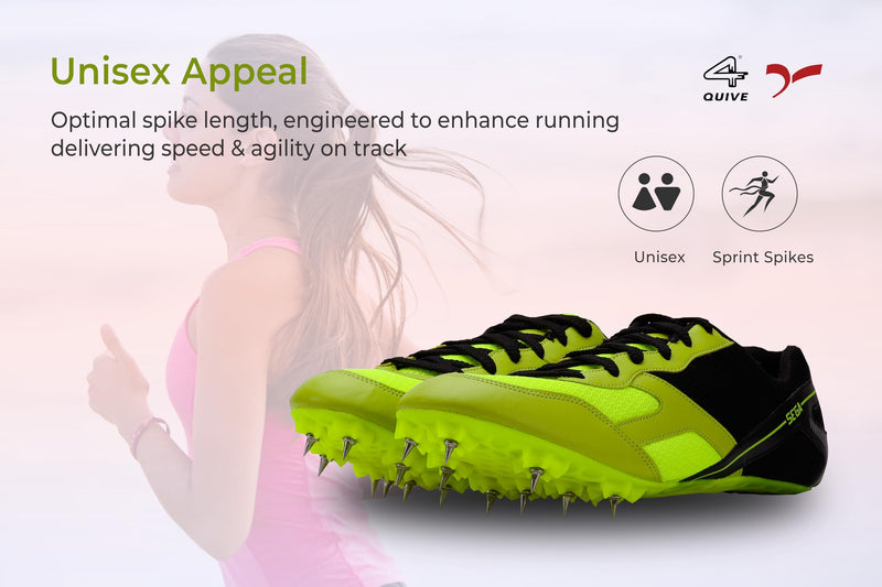 QUIVE SEGA Flower Track & Field Running Spikes