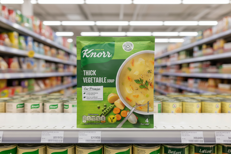 9 x Knorr Thick Vegetable Soup 63G