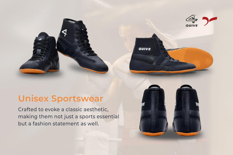 SEGA QUIVE Kabaddi High-Top Wrestling Shoes