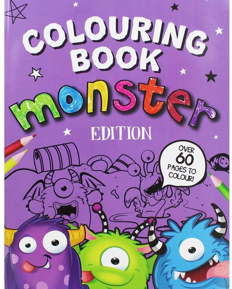 monster edition   colouring   book