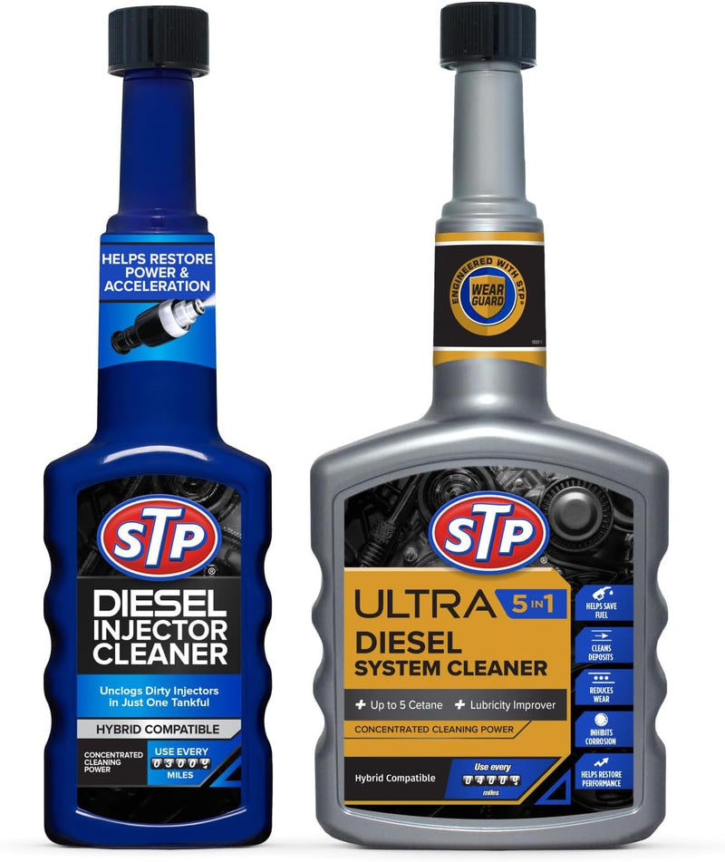 STP Diesel Fuel Additive Treatment Bundle, New but open, scruffy box
