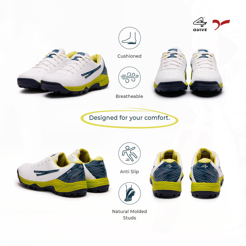 QUIVE SEGA Parker R07 Cricket Shoes