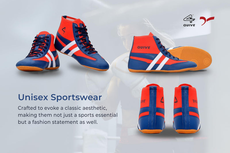 SEGA QUIVE Kabaddi High-Top Wrestling Shoes