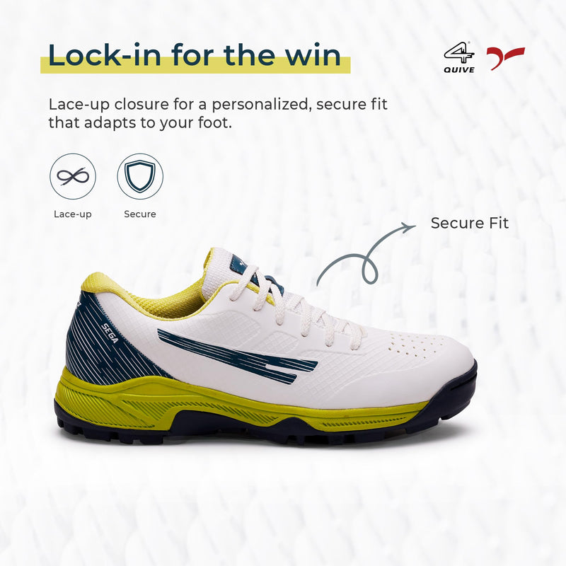 QUIVE SEGA Parker R07 Cricket Shoes