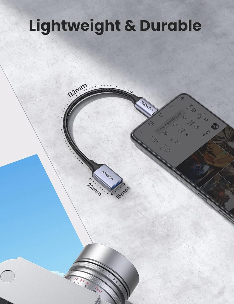 UGREEN USB-C to USB 3.0 OTG Adapter - Data Cable