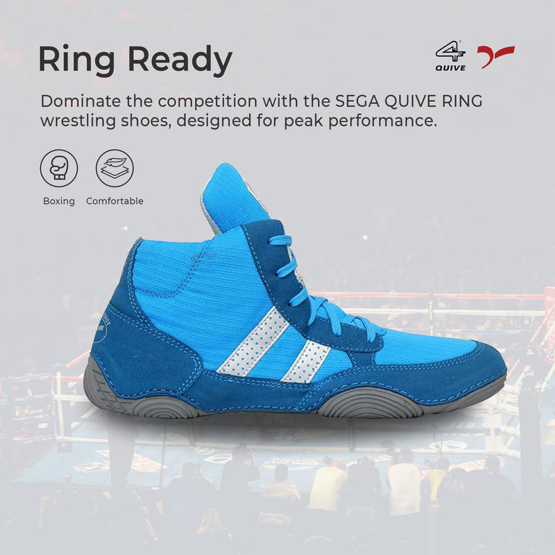 SEGA QUIVE Ring High-Top Wrestling & Boxing Shoes