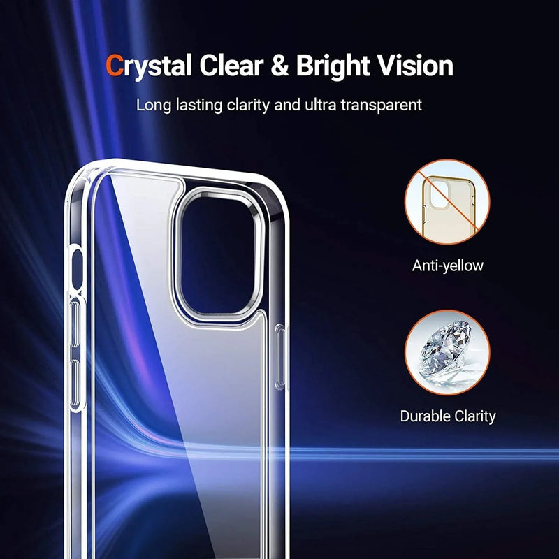 Silicone Case For Apple iPhone 13 12 Pro Max Shockproof Silicone Cover