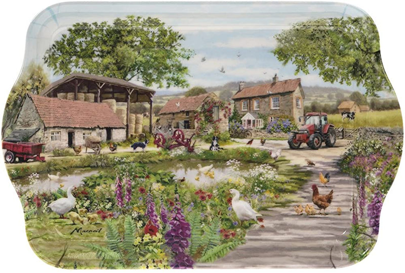 Leonardo Collection Farmyard Design Small Snack Tray