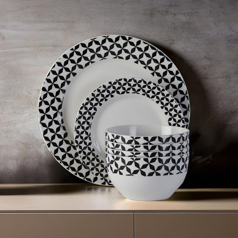 12 Piece Windmill Dinner Set | Avie