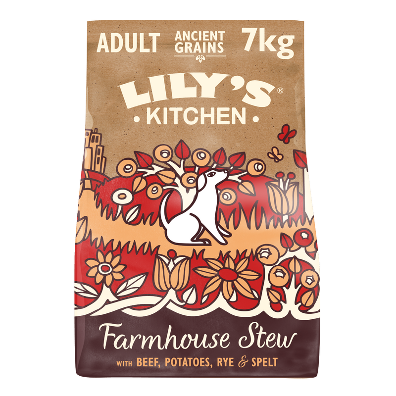 Lily's Kitchen Dog Ancient Grains Beef Dry Food - 7kg / 1kg 7kg / Beef