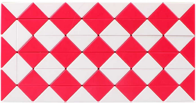 QiYi 72 piece magic snake - red