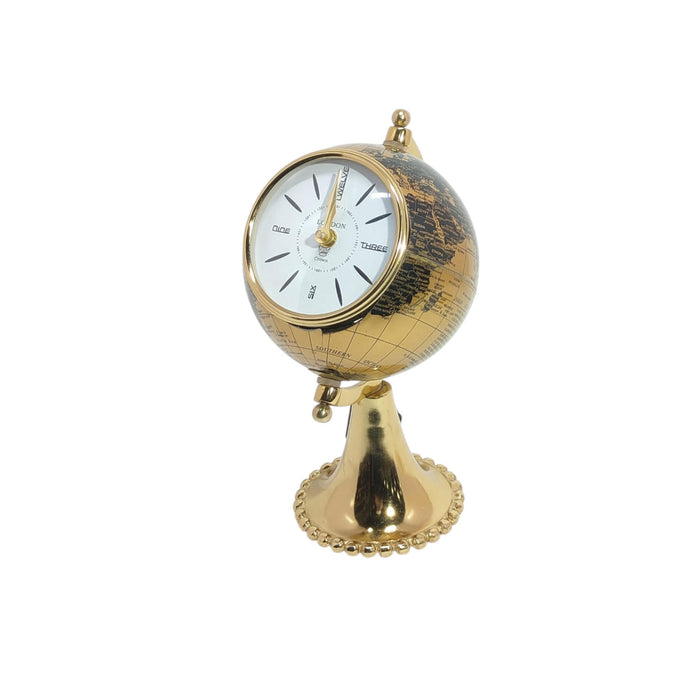 TABLE CLOCK GLOBE DESIGN