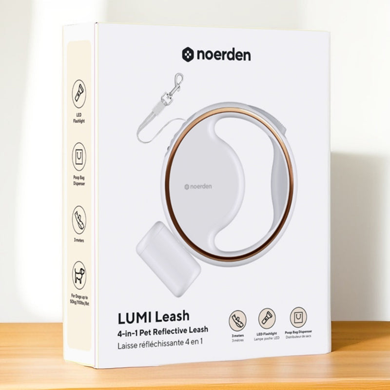 Lumi Leash (4-in-1 Reflective Leash with LED Torch & Poop Bag Dispenser)