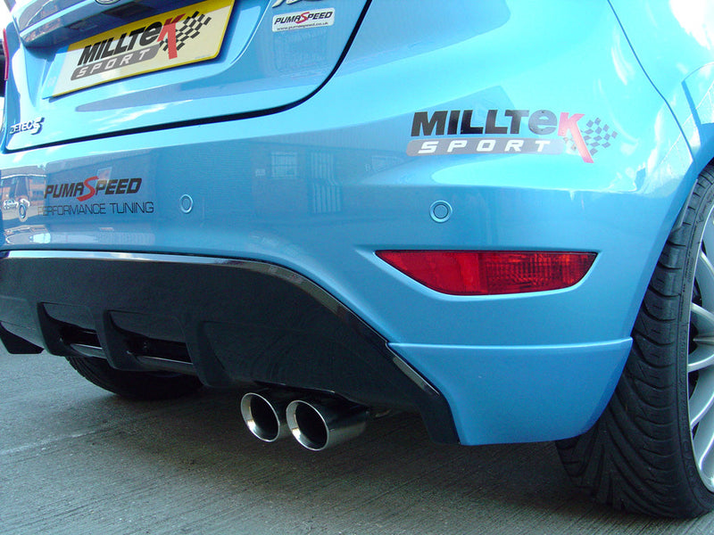 Milltek Sport - Cat Back Exhaust - MK7 Fiesta 1.6 Ti-VCT & Zetec S