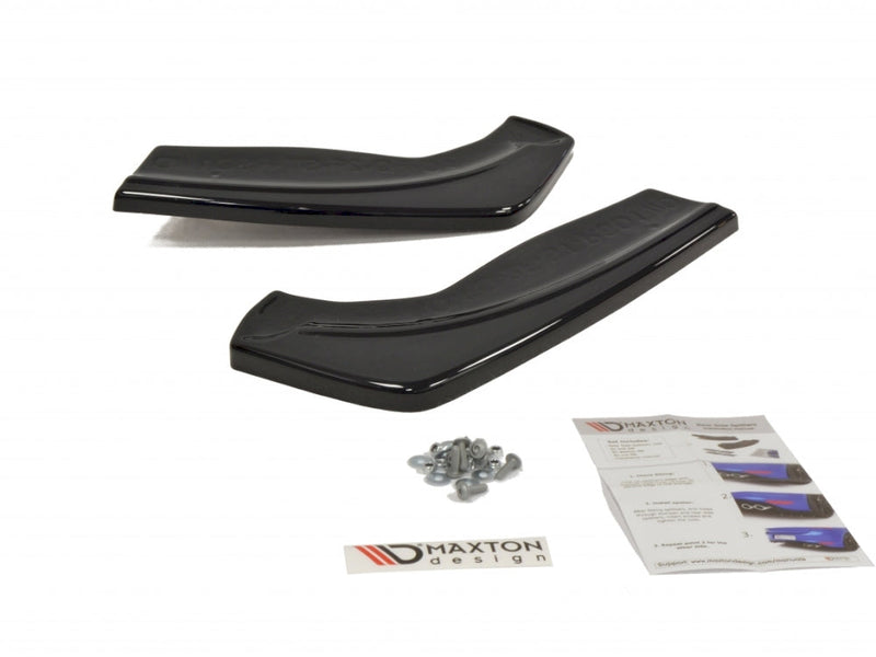 Maxton Design - REAR SIDE SPLITTERS V.1 FORD FOCUS II ST FACELIFT