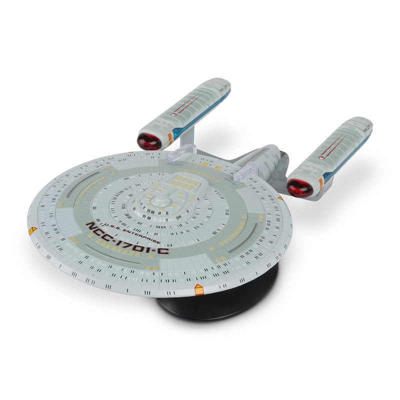 #10 U.S.S. Enterprise NCC-1701-C XL EDITION Model Die Cast Ship (Eaglemoss / Star Trek)