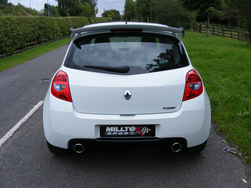 Milltek Sport - Renault Clio 200 (inc. Cup) Cat-back Exhaust (Multiple Options)