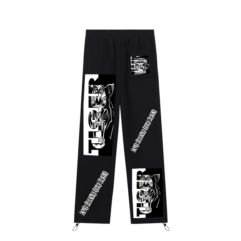 Essential Drawstring Straight-Leg Sweatpants