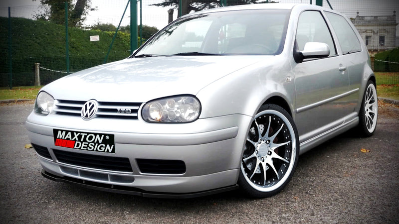 Maxton Design - FRONT SPLITTER VW GOLF IV (FOR 25TH FRONT BUMPER SPOILER)