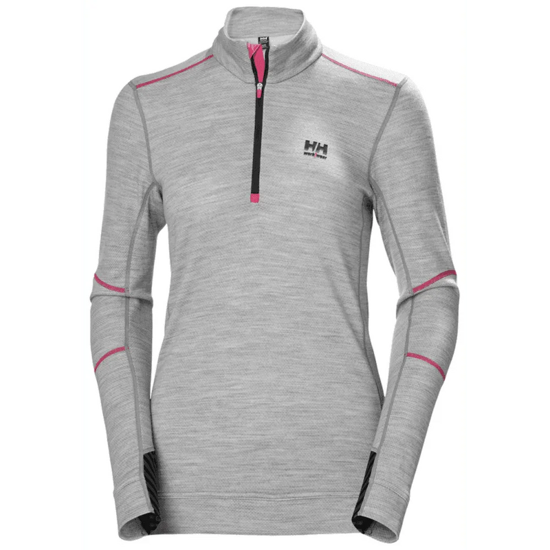 Helly Hansen 75210 Women's Lifa Base Layer Merino Half Zip