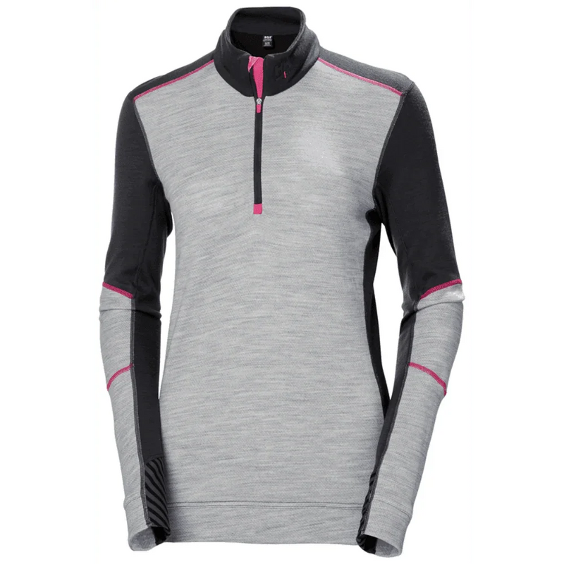 Helly Hansen 75210 Women's Lifa Base Layer Merino Half Zip