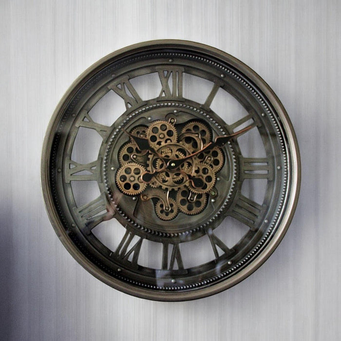 60CM WALL CLOCK SKELETON STYLE