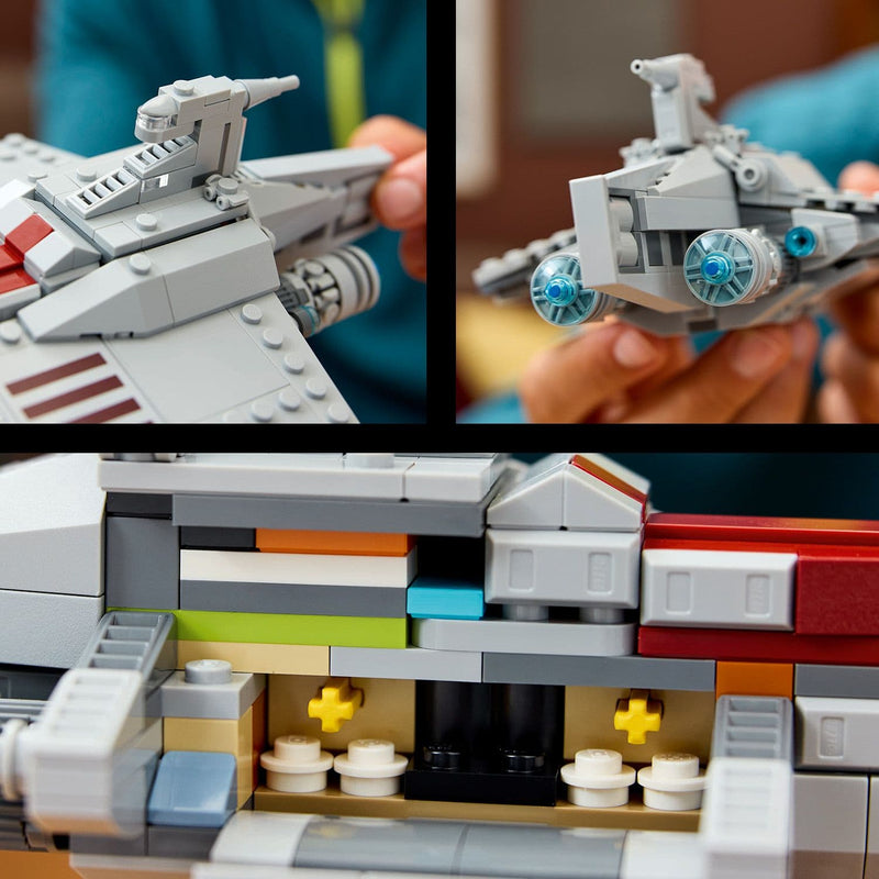Lego Star Wars 75404 Acclamator-Class Assault Ship for Adults Ages 18+