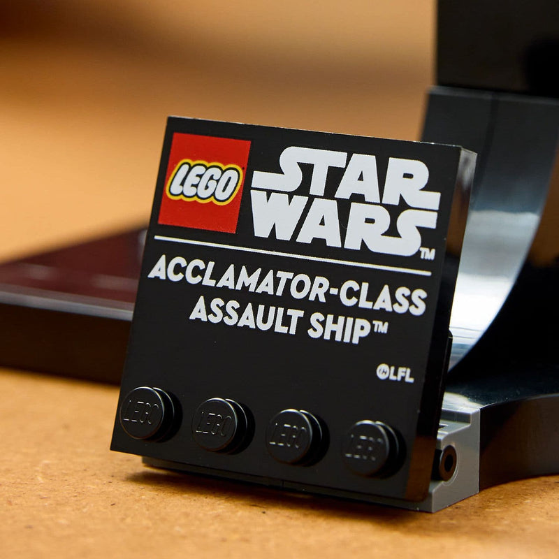 Lego Star Wars 75404 Acclamator-Class Assault Ship for Adults Ages 18+
