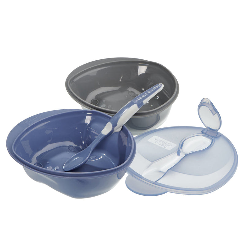 Vital Baby Scoop Travel Feeding Set - Natural Grape
