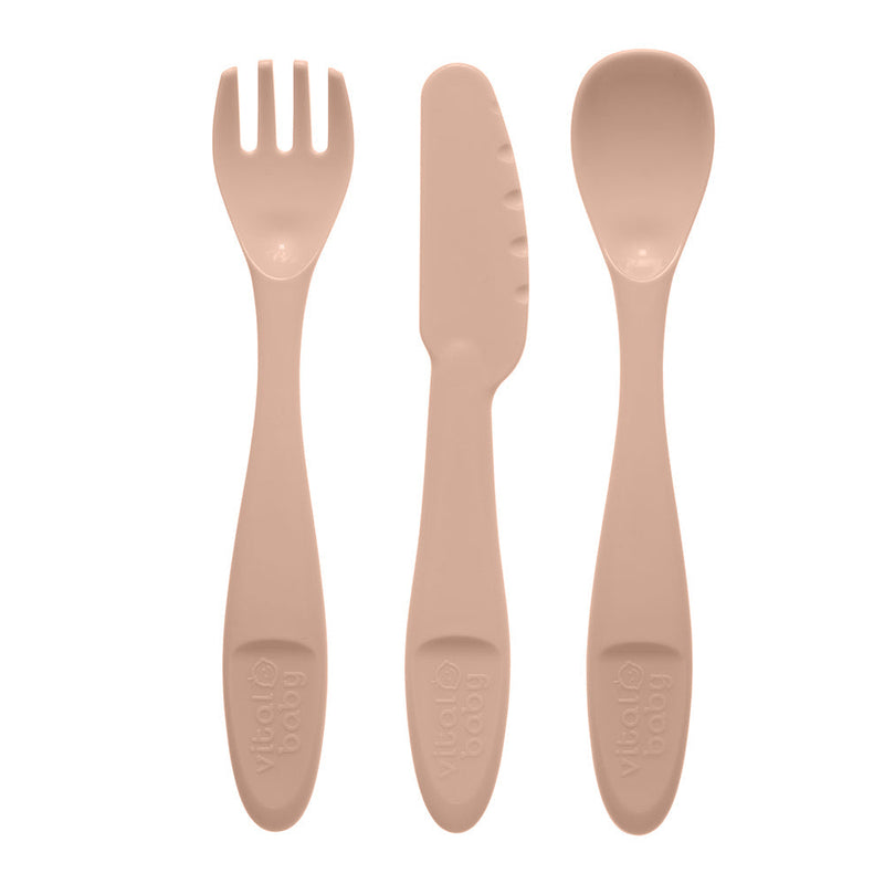 Vital Baby Perfectly Simple Cutlery 15 Pack - Natural