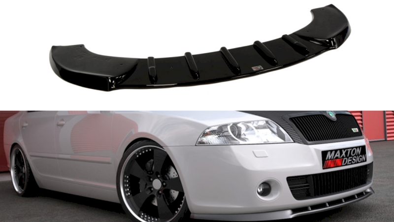 Maxton Design - FRONT SPLITTER SKODA OCTAVIA MK2 VRS PRE-FACELIFT (2005-2007)