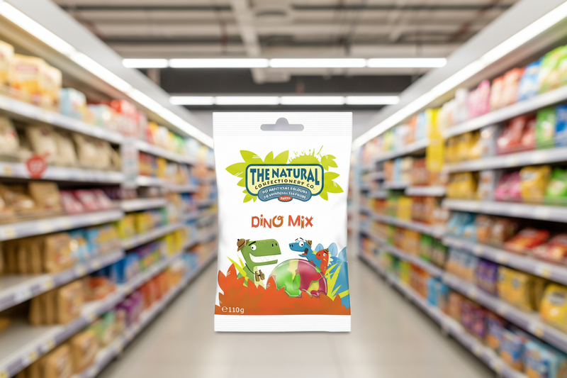 10 x The Natural Confectionery Co. Dino Mix 110G