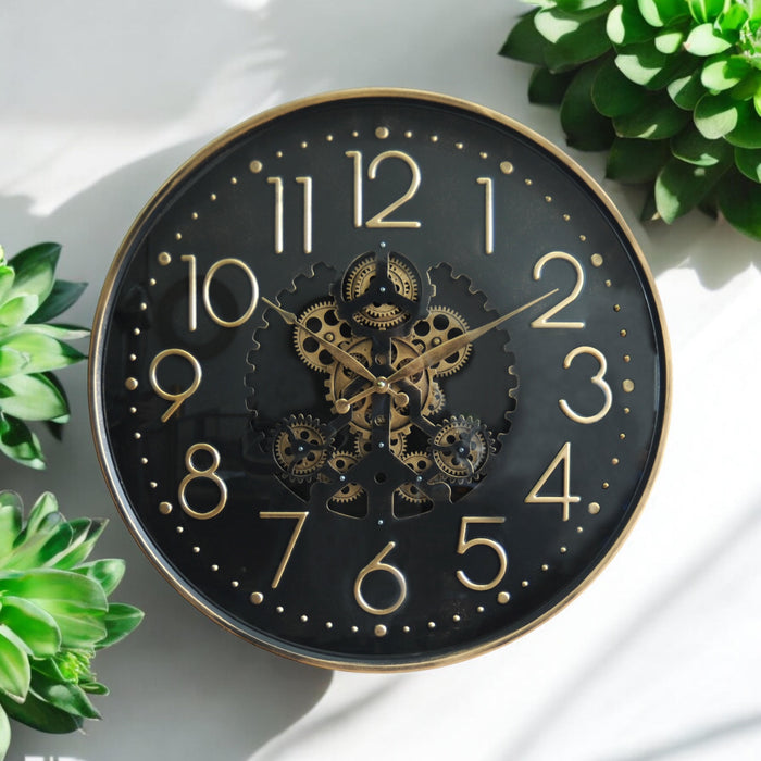 60CM GEAR CLOCK