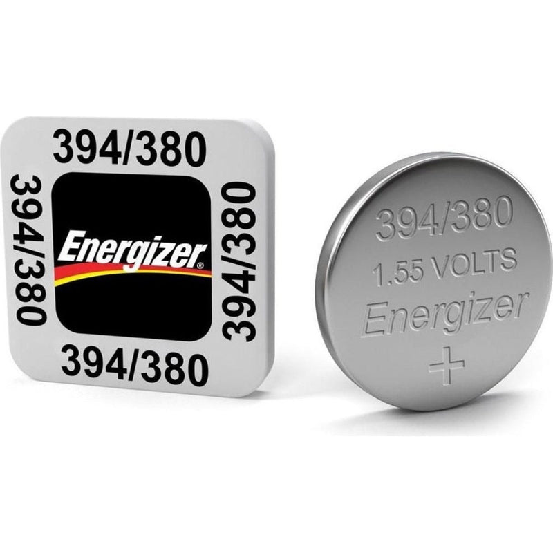 Energizer S72 394/380 Silver Oxide Coin Cell Battery